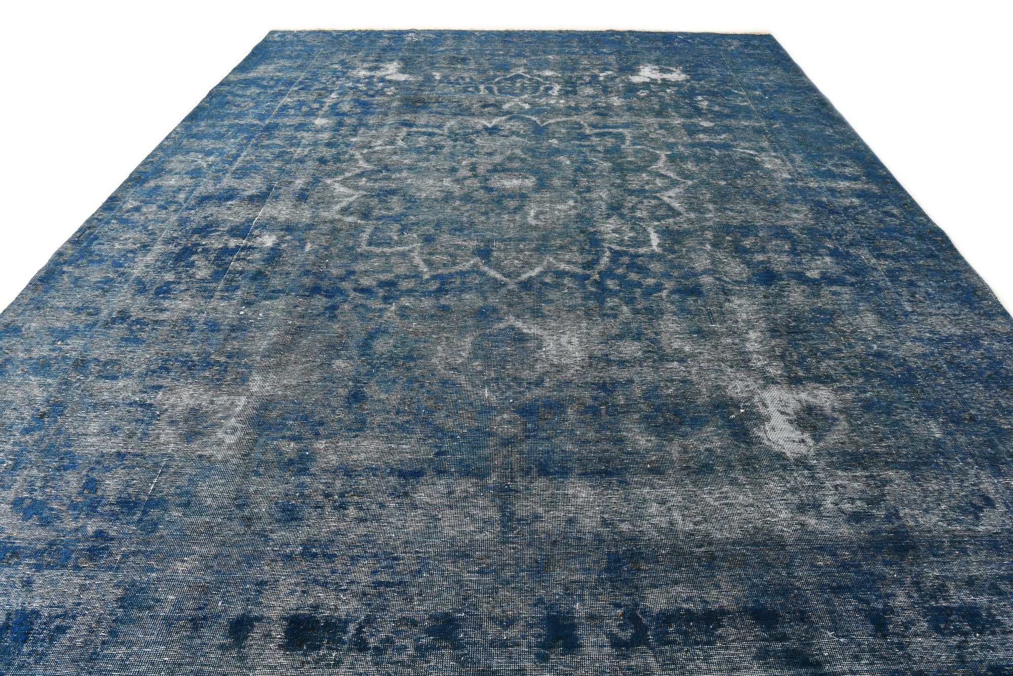 9' 6 x 12' 7 Hand Knotted Ultra Vintage Persian Wool Rug