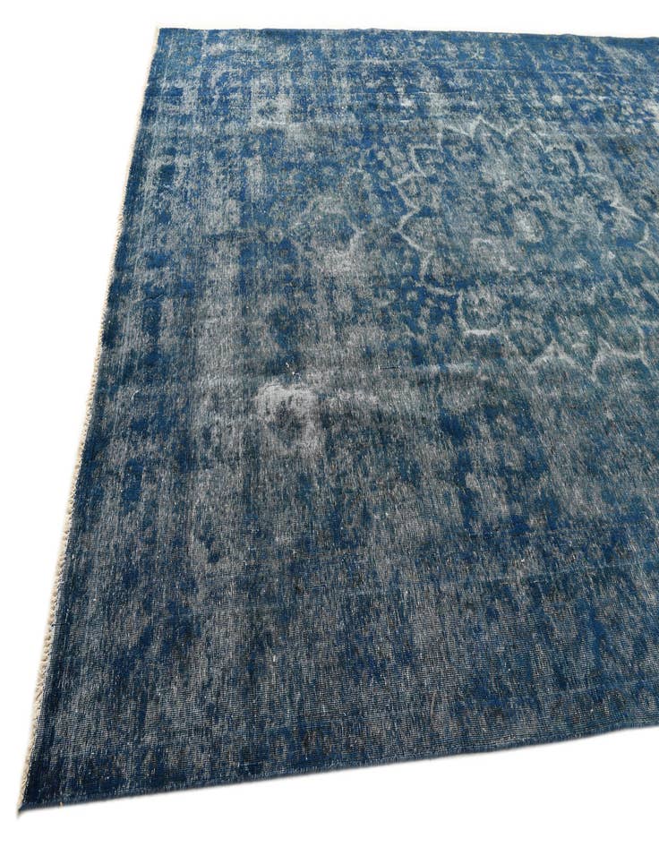 Detail image of 9' 6 x 12' 7  Hand Knotted Ultra Vintage Persian Wool Rug