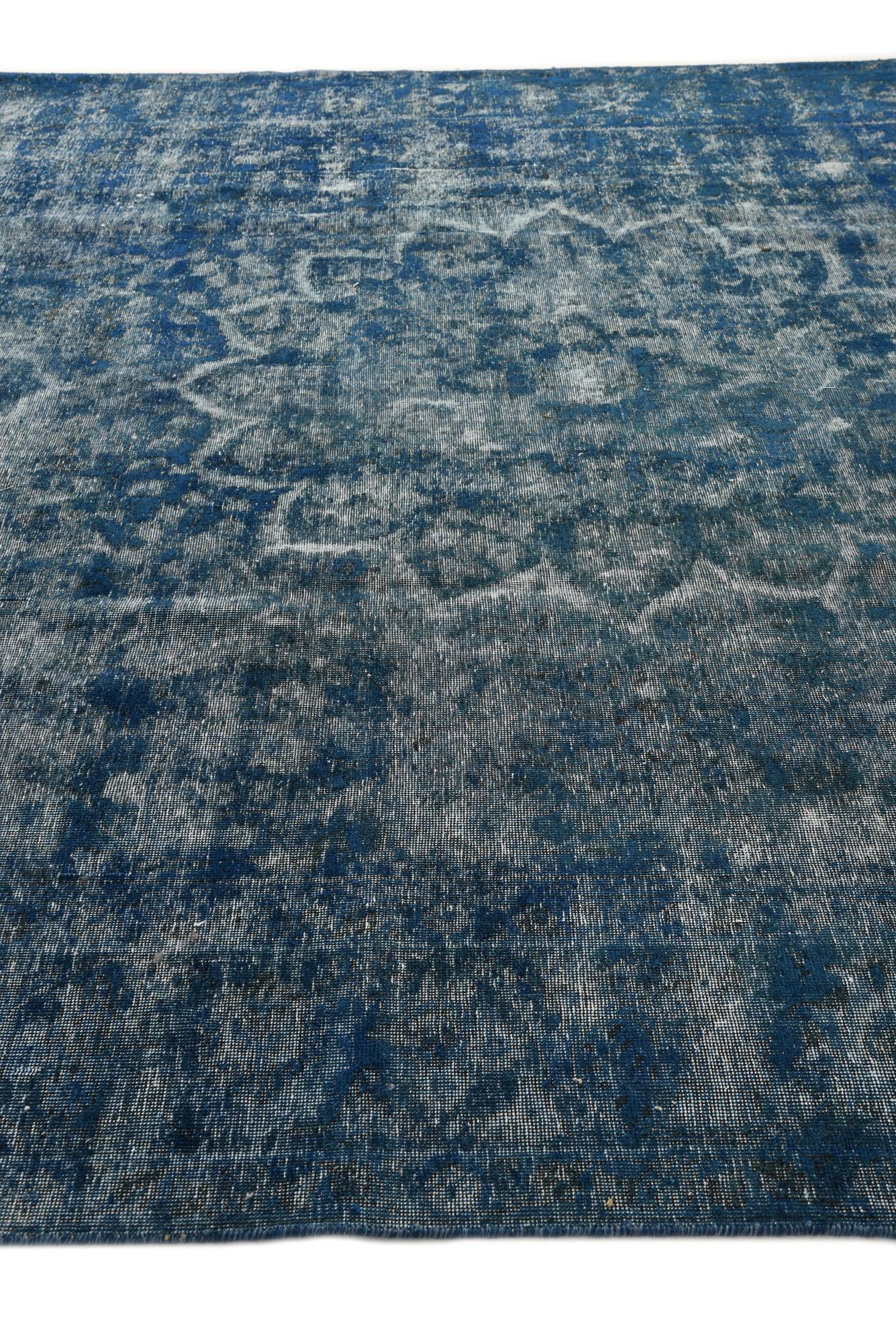 9' 6 x 12' 7 Hand Knotted Ultra Vintage Persian Wool Rug