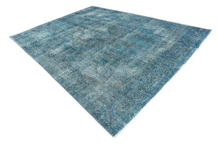 Detail image of 9' 3 x 12' 6 Hand Knotted Ultra Vintage Persian Wool Rug