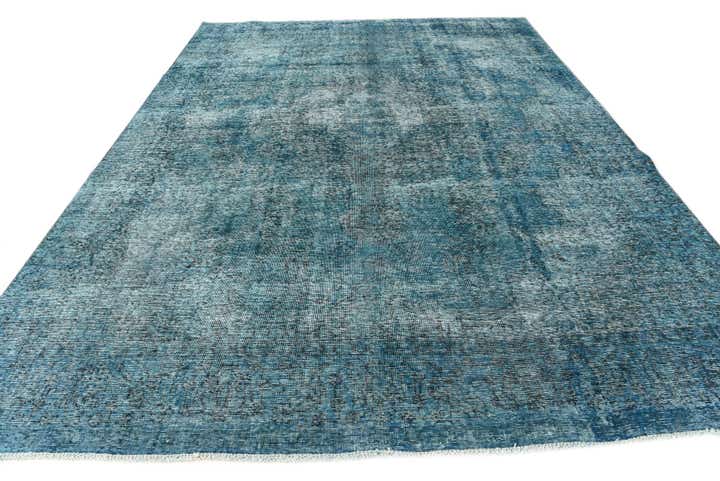 9' 3 x 12' 6 Hand Knotted Ultra Vintage Persian Wool Rug