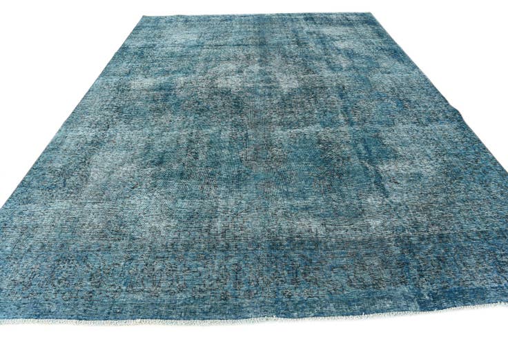 Detail image of 9' 3 x 12' 6 Hand Knotted Ultra Vintage Persian Wool Rug