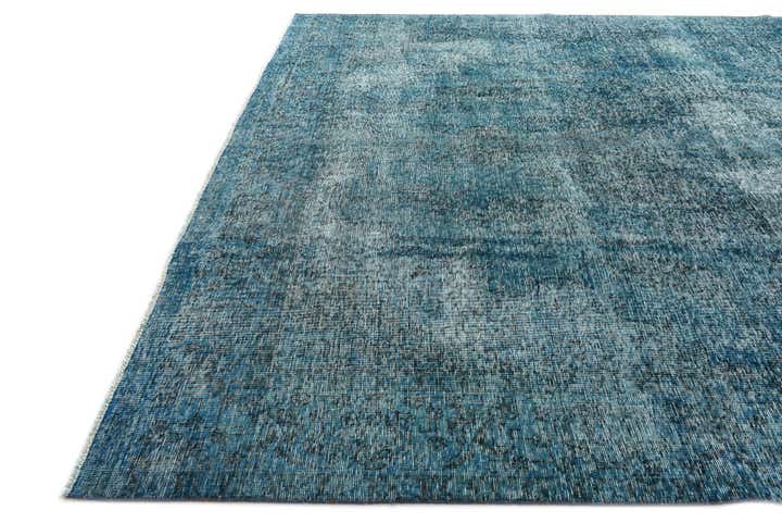 9' 3 x 12' 6 Hand Knotted Ultra Vintage Persian Wool Rug
