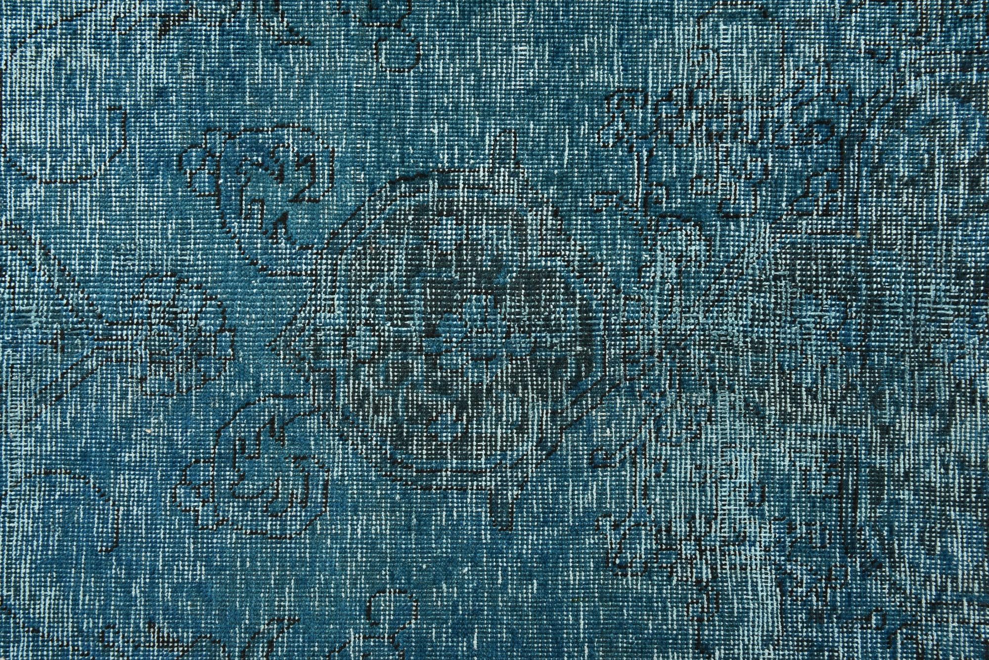 9' 3 x 12' 6 Hand Knotted Ultra Vintage Persian Wool Rug