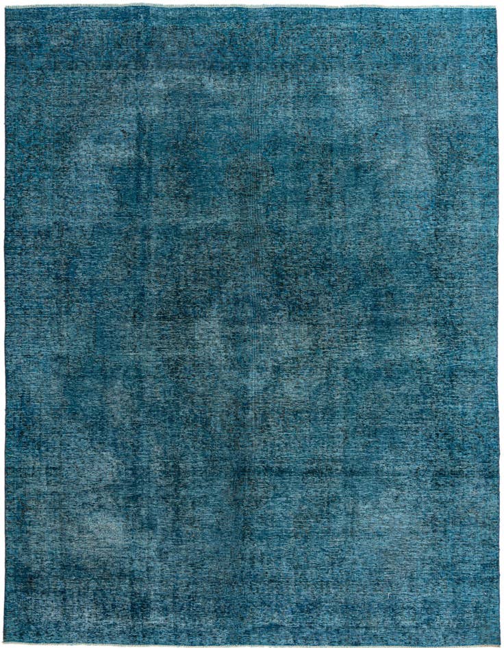 Detail image of 9' 3 x 12' 6 Hand Knotted Ultra Vintage Persian Wool Rug