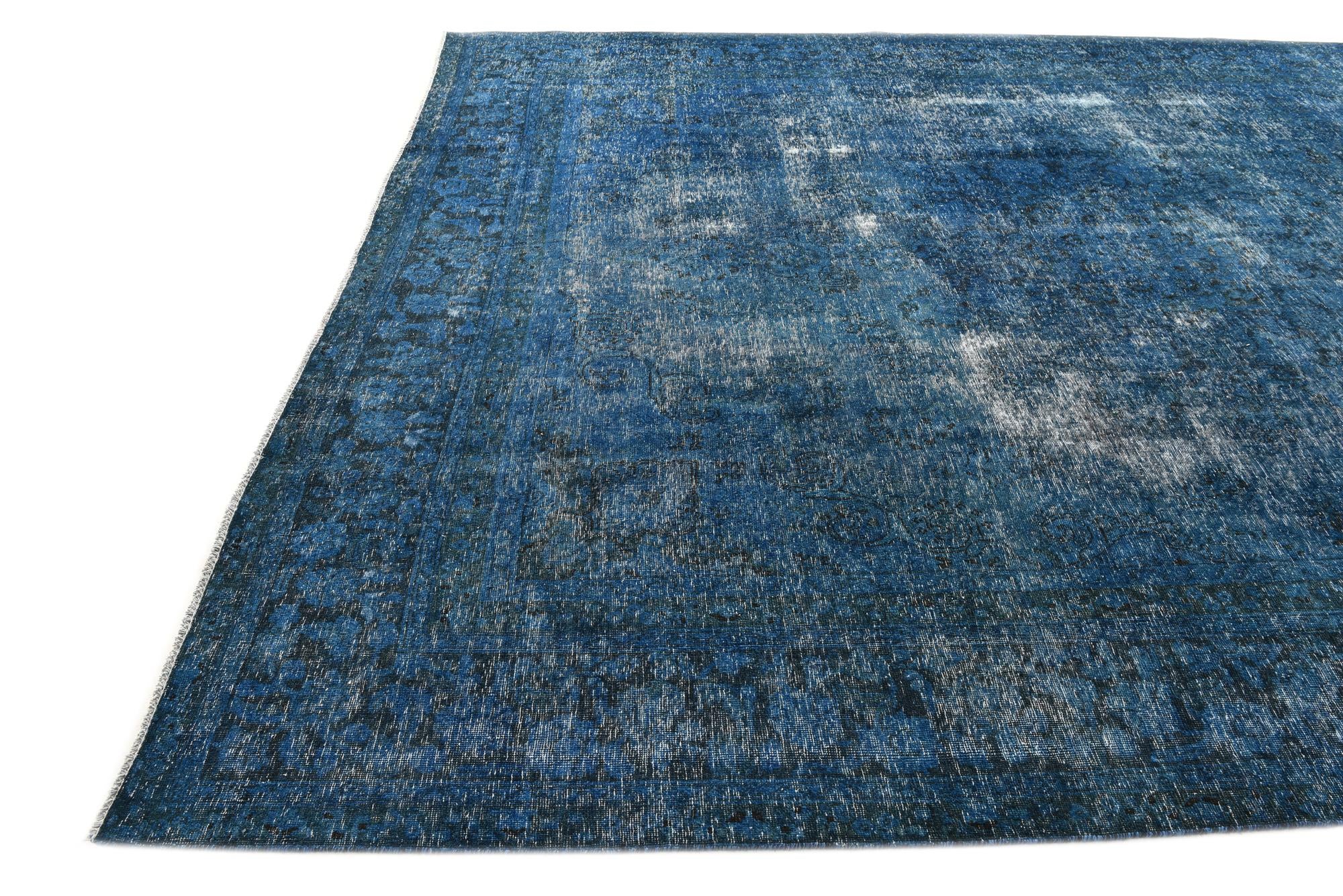 9' 2 x 12' 4 Hand Knotted Ultra Vintage Persian Wool Rug