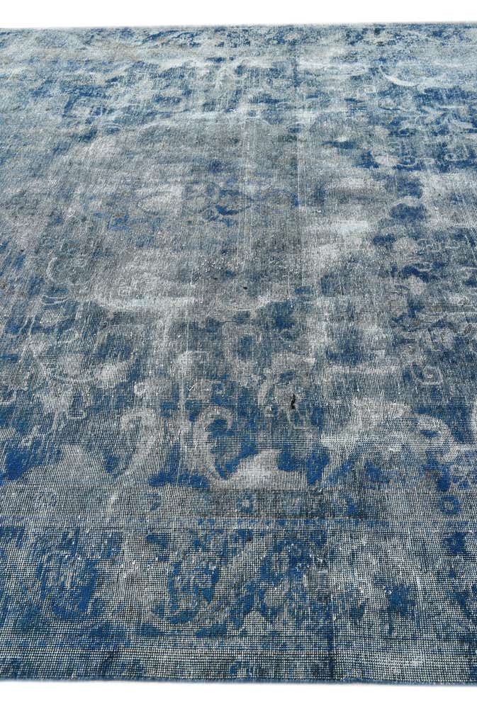 9' 1 x 12' 7 Hand Knotted Ultra Vintage Persian Wool Rug
