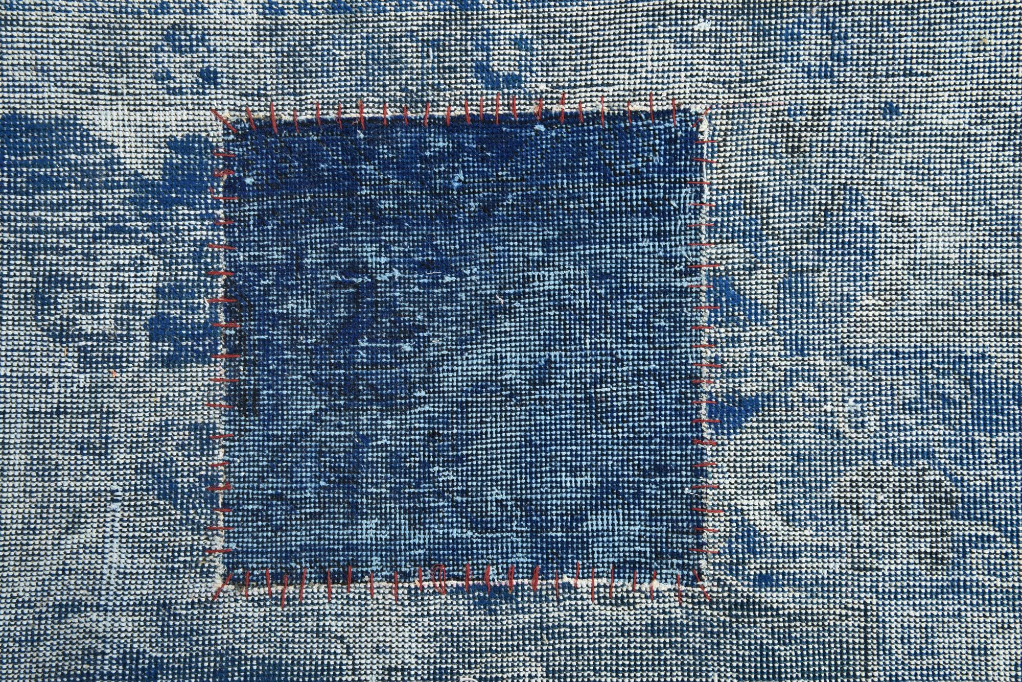 9' 1 x 12' 7 Hand Knotted Ultra Vintage Persian Wool Rug