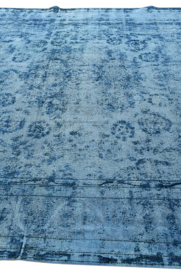 Detail image of 9' 6 x 12' 6 Hand Knotted Ultra Vintage Persian Wool Rug