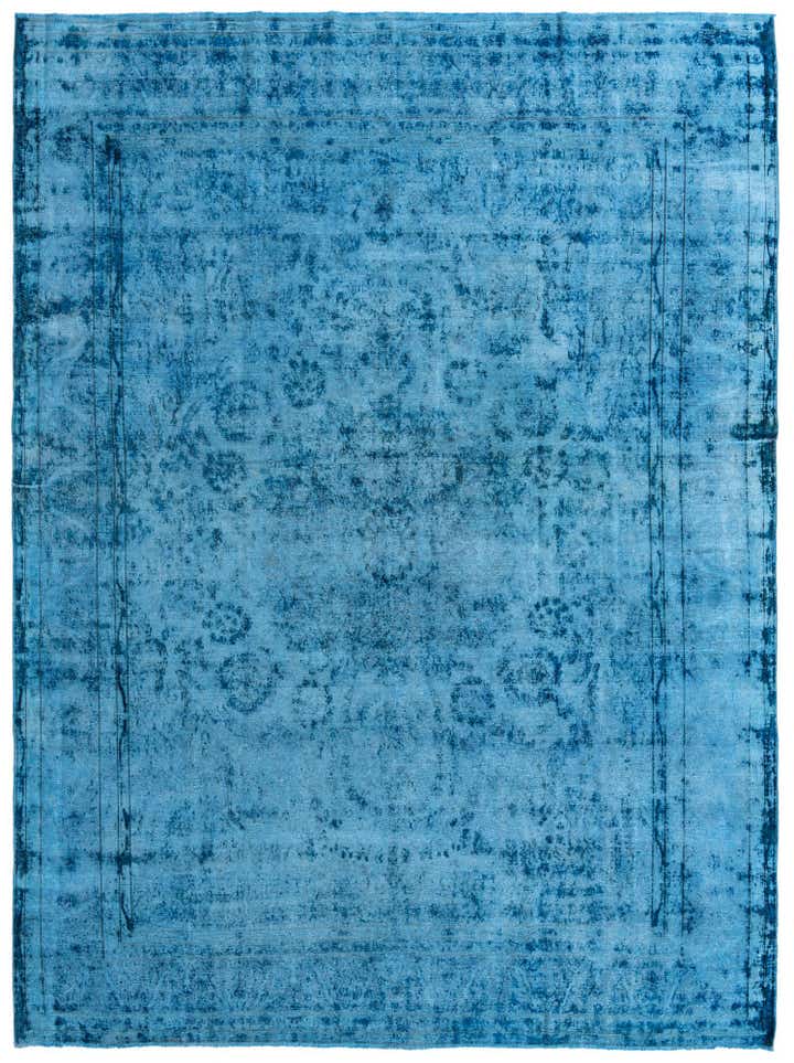 9' 6 x 12' 6 Hand Knotted Ultra Vintage Persian Wool Rug