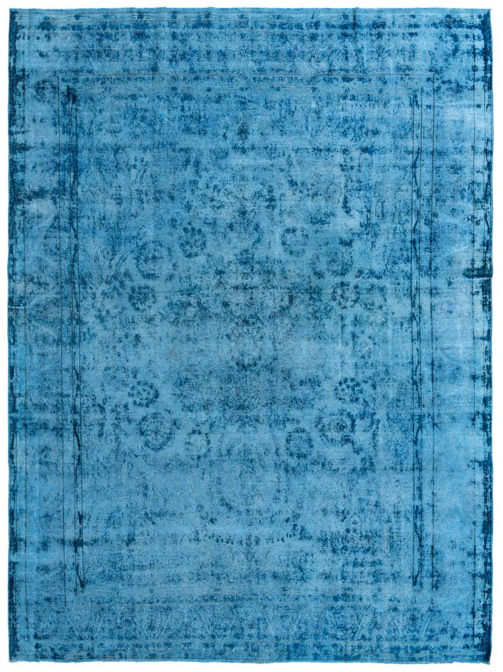 Detail image of 9' 6 x 12' 6 Hand Knotted Ultra Vintage Persian Wool Rug