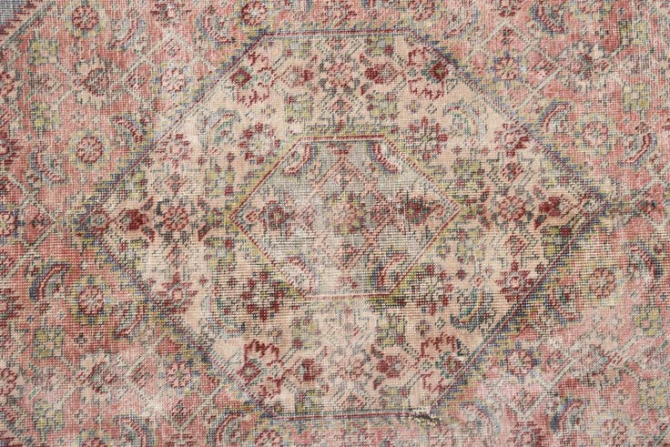 Detail image of 300cm x 370cm anudado a mano Ultra Vintage Alfombra Persa Lana