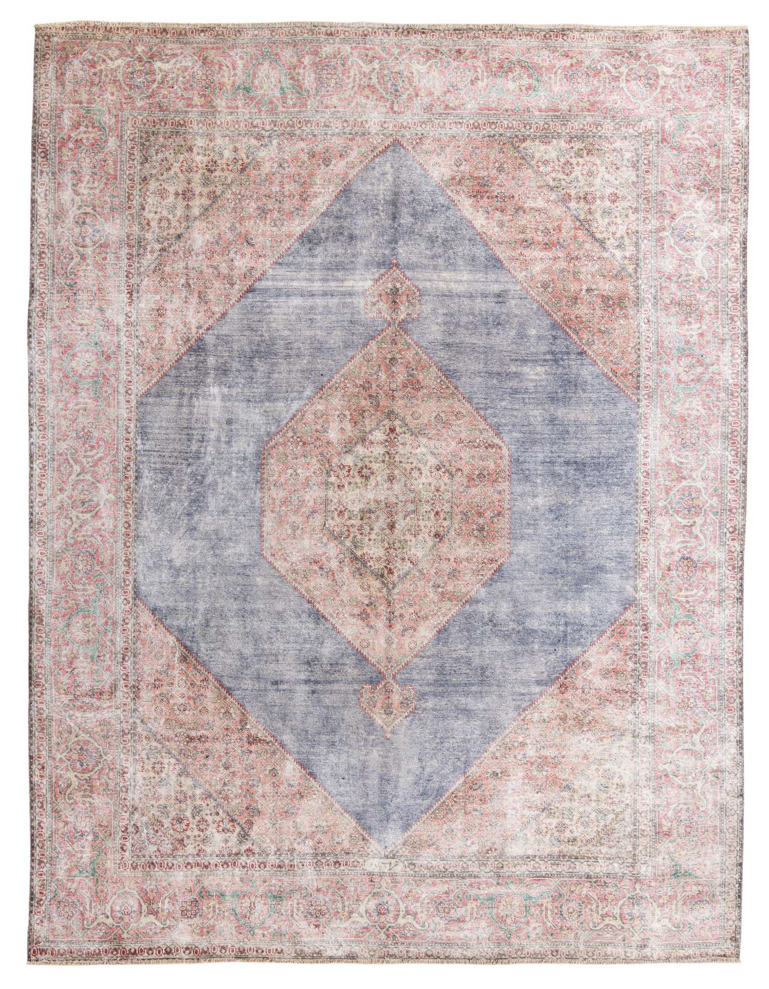 Primary image 9' 10 x 12' 2  Hand Knotted Ultra Vintage Persian Wool Rug