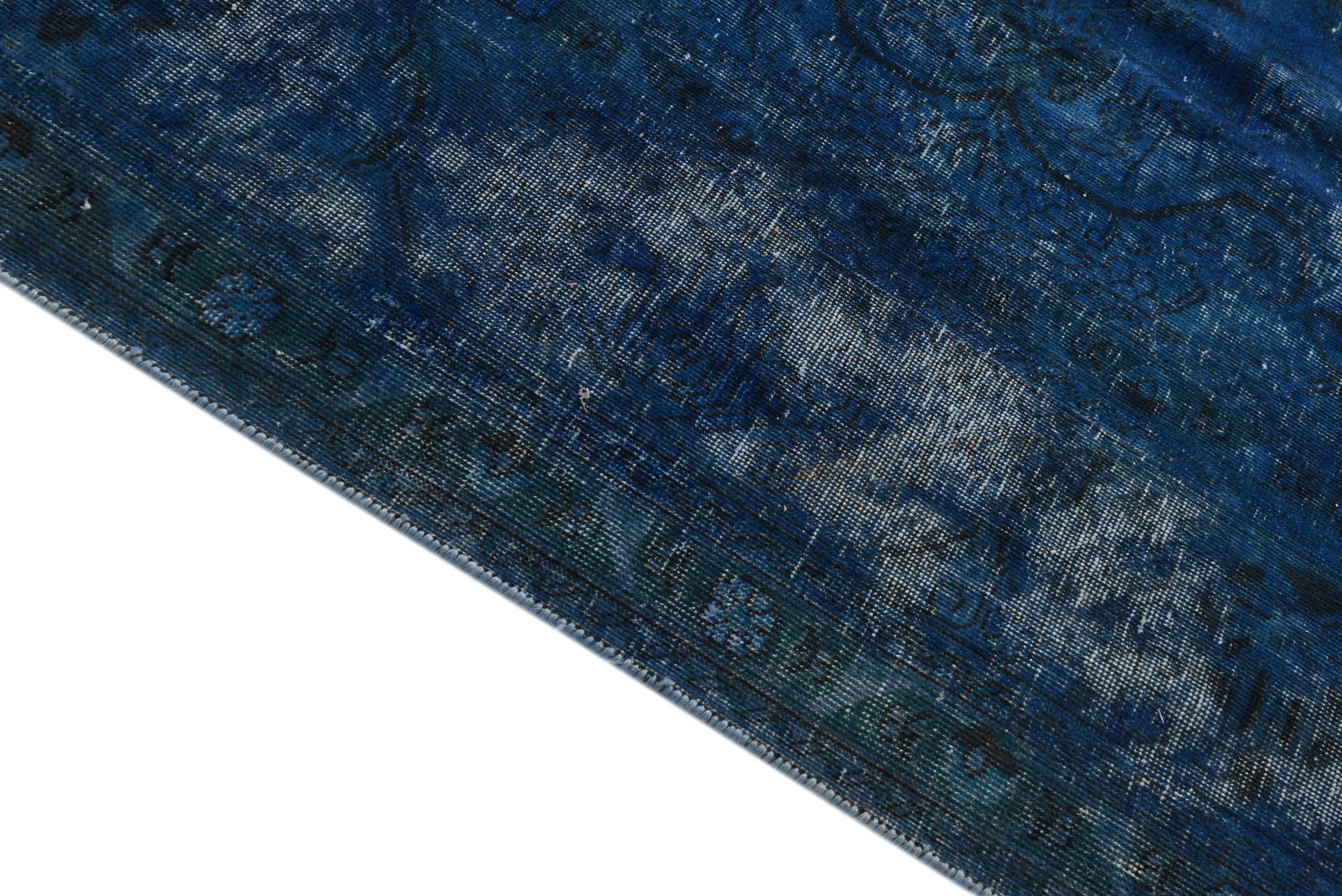 9' 8 x 12' 6 Hand Knotted Ultra Vintage Persian Wool Rug