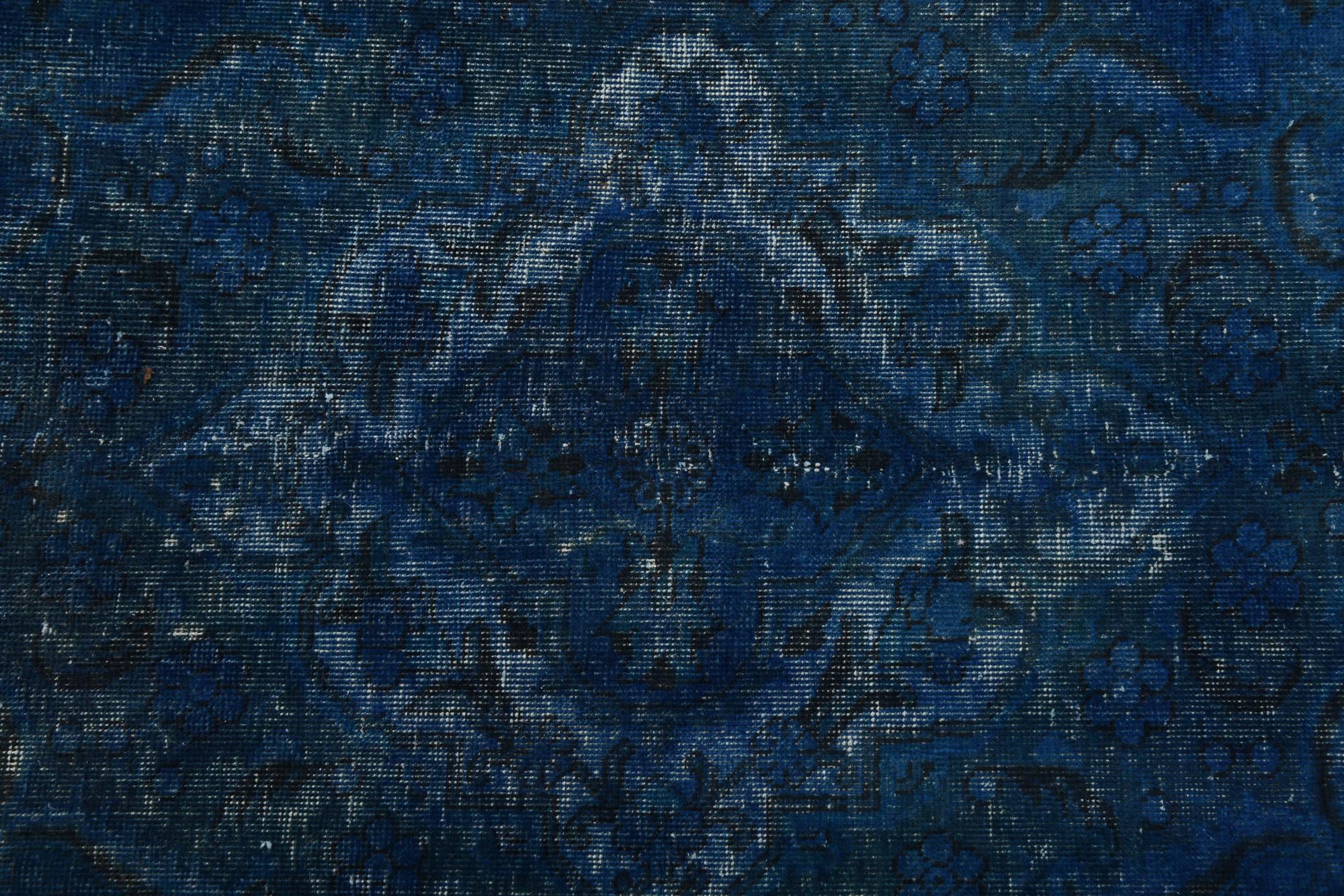 9' 8 x 12' 6 Hand Knotted Ultra Vintage Persian Wool Rug