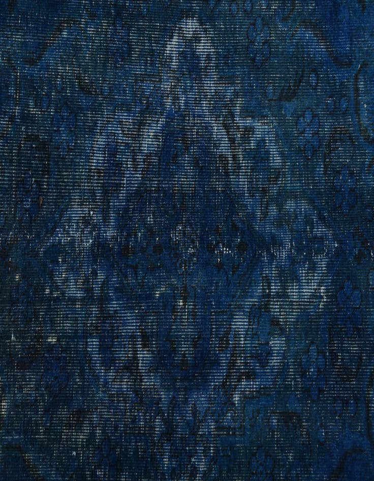 Detail image of 9' 8 x 12' 6  Hand Knotted Ultra Vintage Persian Wool Rug