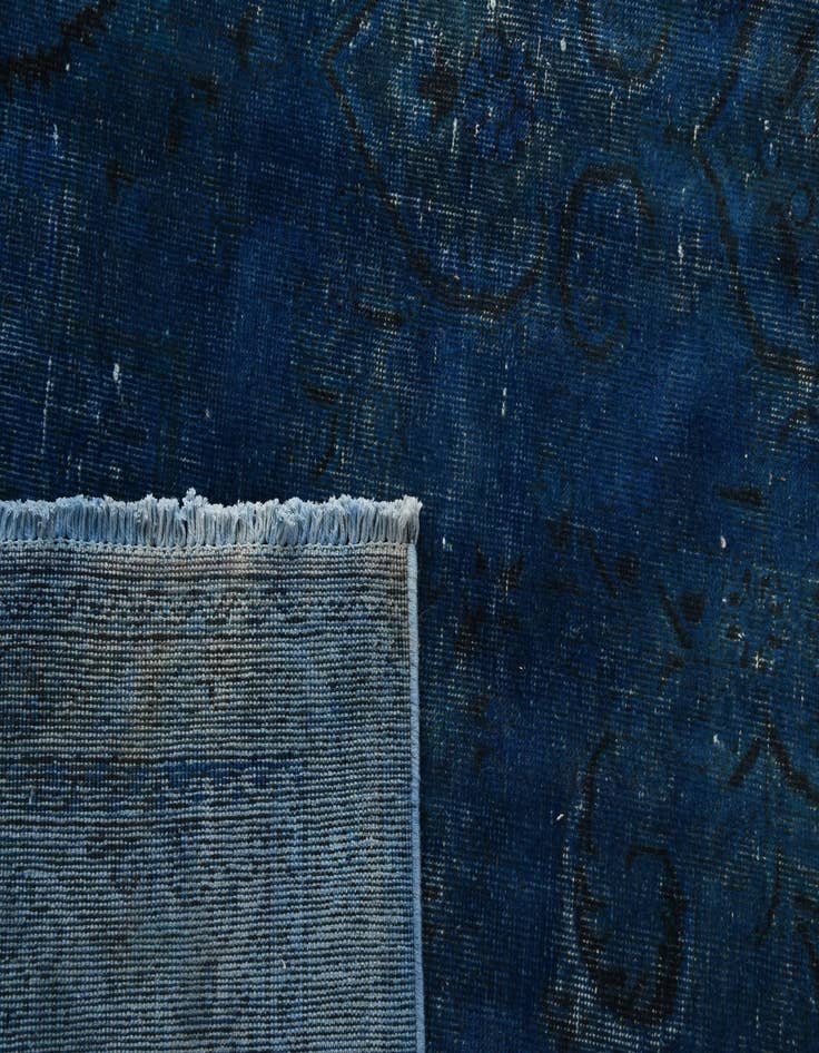 Detail image of 9' 8 x 12' 6  Hand Knotted Ultra Vintage Persian Wool Rug