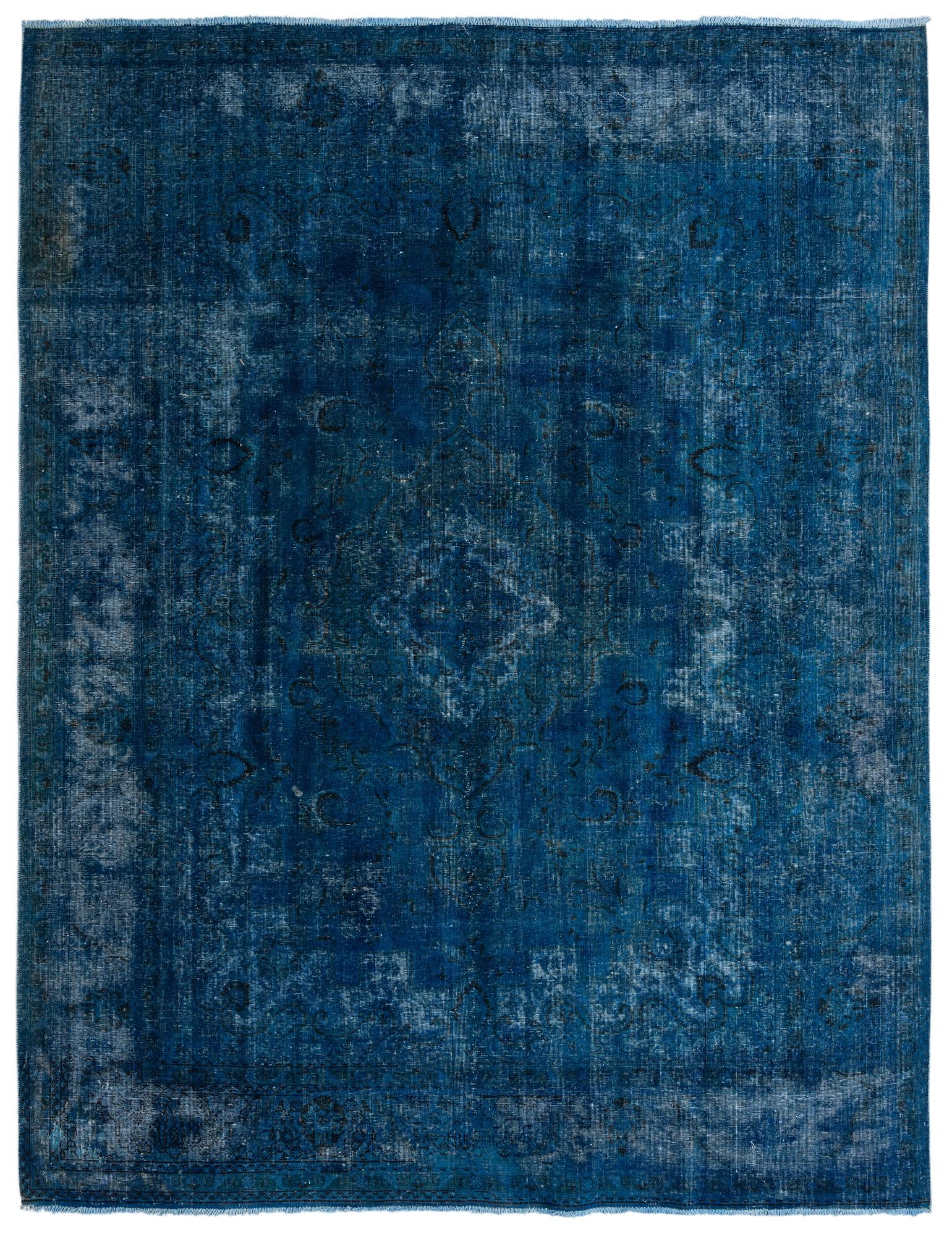9' 8 x 12' 6 Hand Knotted Ultra Vintage Persian Wool Rug
