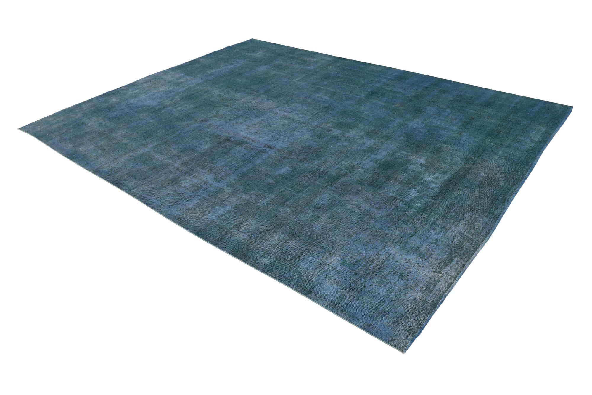 9' 7 x 12' 6 Hand Knotted Ultra Vintage Persian Wool Rug