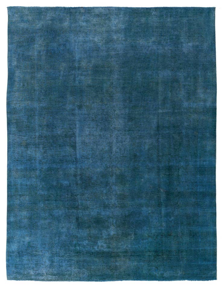 Detail image of 9' 7 x 12' 6 Hand Knotted Ultra Vintage Persian Wool Rug
