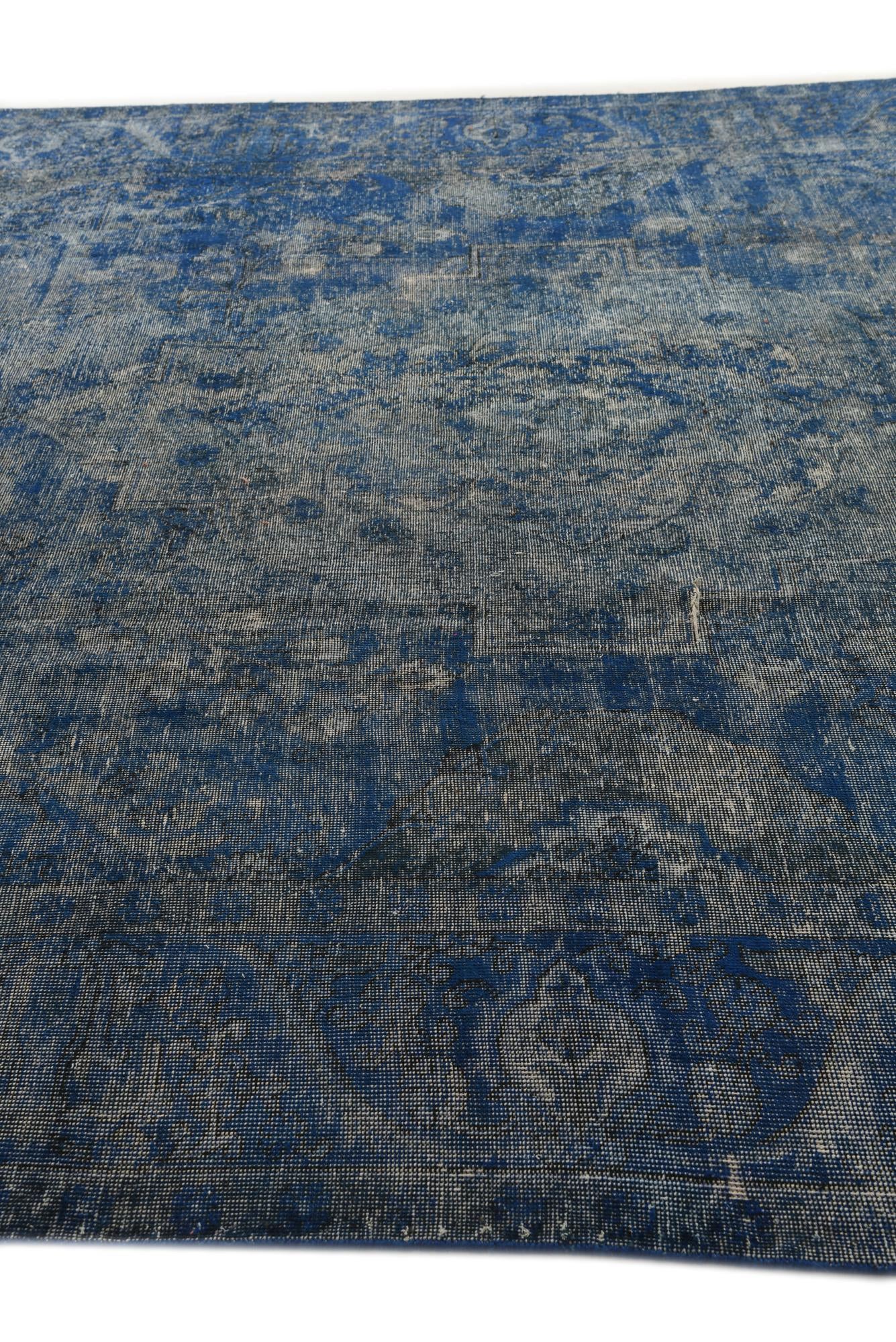9' 5 x 12' 9 Hand Knotted Ultra Vintage Persian Wool Rug