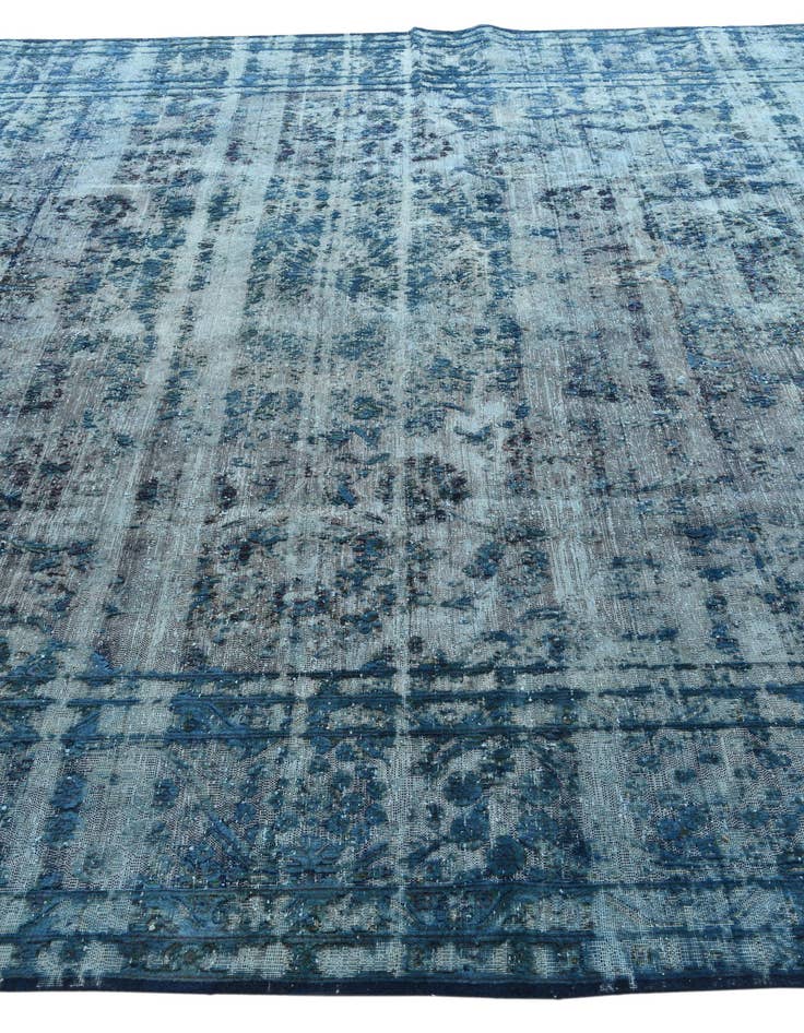 Detail image of 9' 5 x 13' 4  Hand Knotted Ultra Vintage Persian Wool Rug