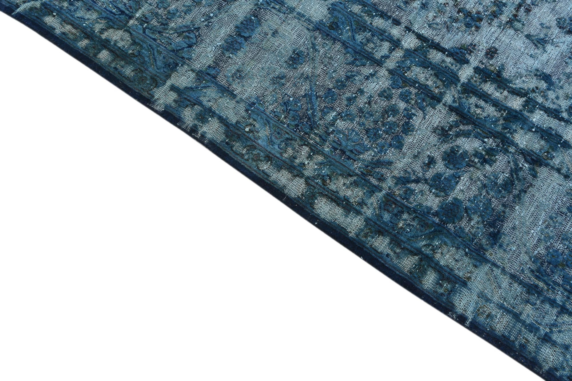 9' 5 x 13' 4 Hand Knotted Ultra Vintage Persian Wool Rug