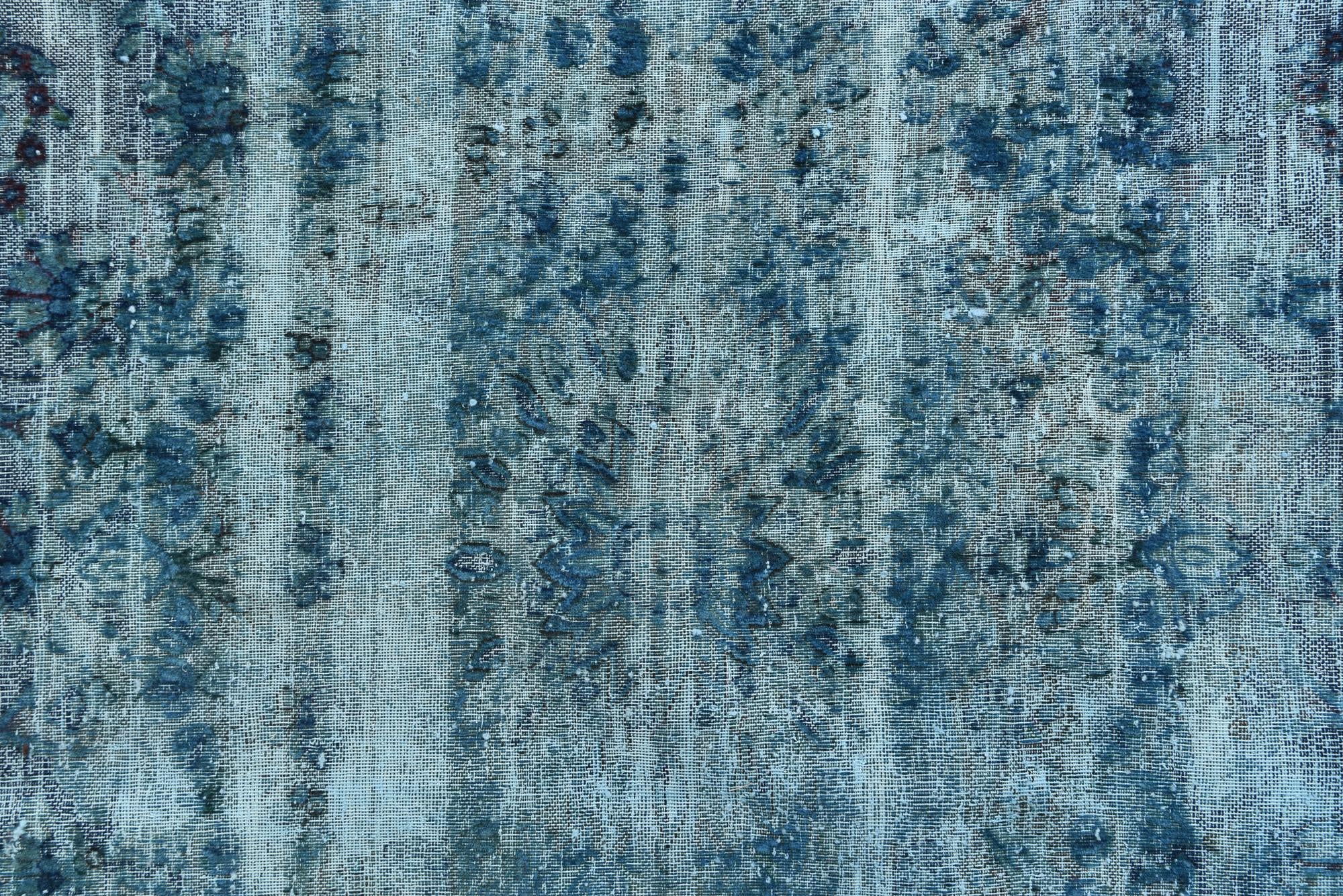9' 5 x 13' 4 Hand Knotted Ultra Vintage Persian Wool Rug