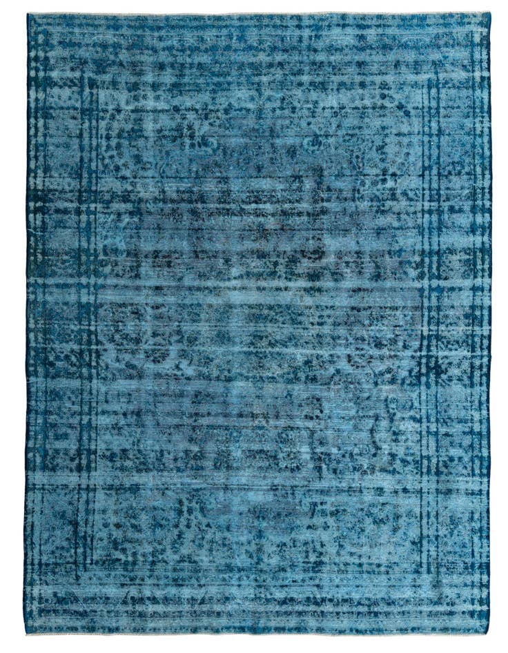 Detail image of 9' 5 x 13' 4 Hand Knotted Ultra Vintage Persian Wool Rug