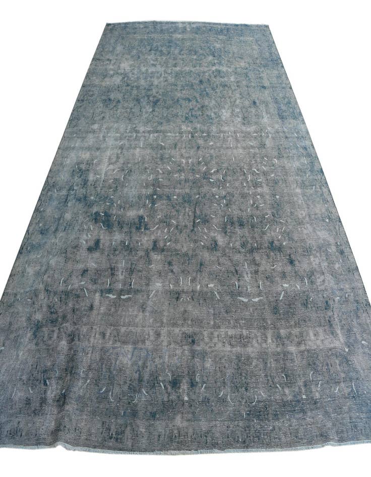 Detail image of 9' 2 x 12' 9  Hand Knotted Ultra Vintage Persian Wool Rug