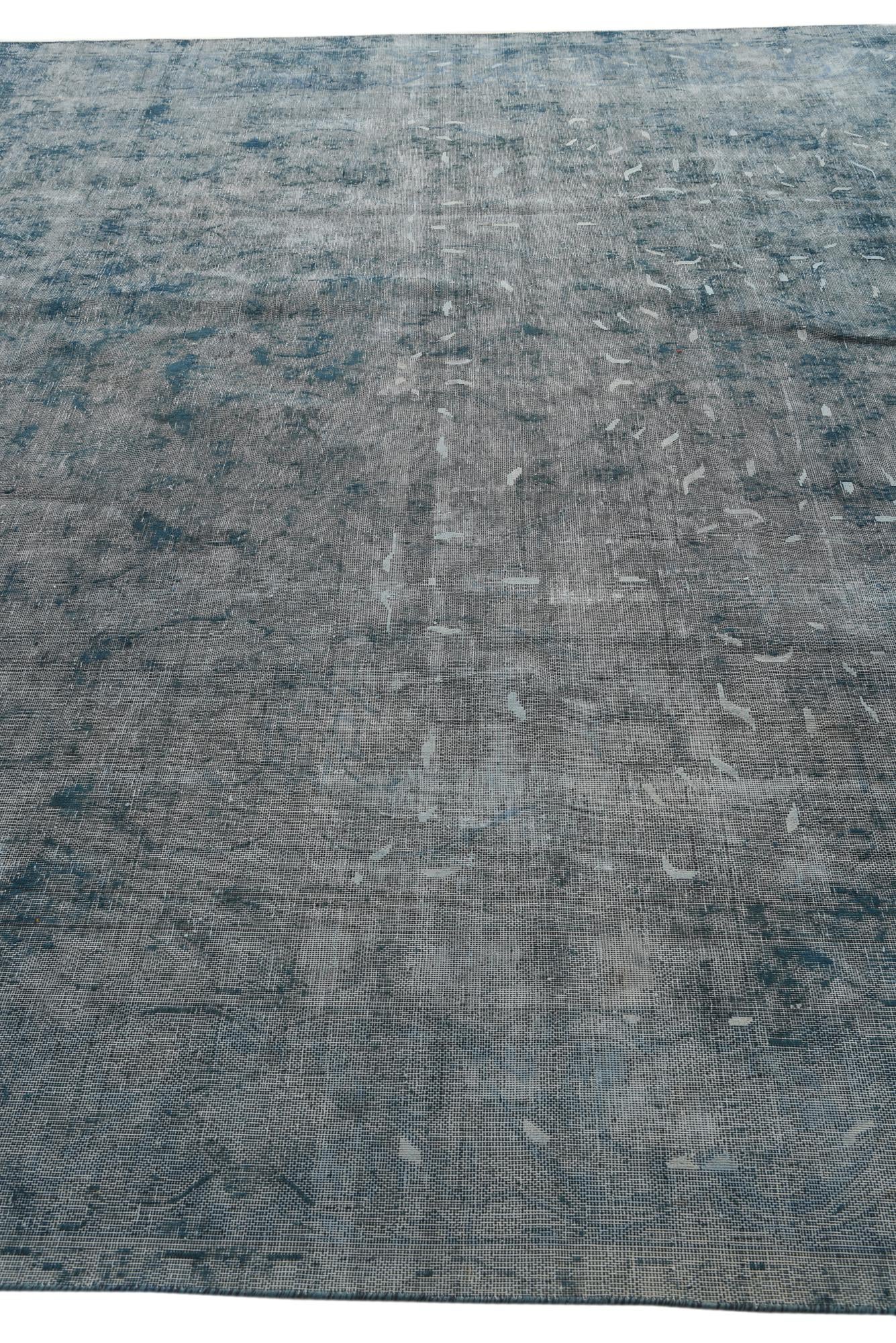 9' 2 x 12' 9 Hand Knotted Ultra Vintage Persian Wool Rug