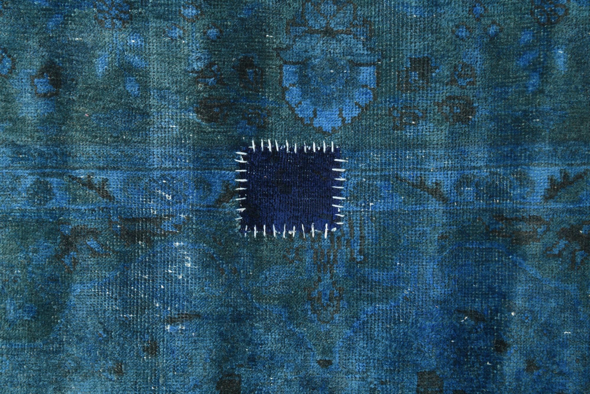 6' 6 x 9' 7 Hand Knotted Ultra Vintage Persian Wool Rug