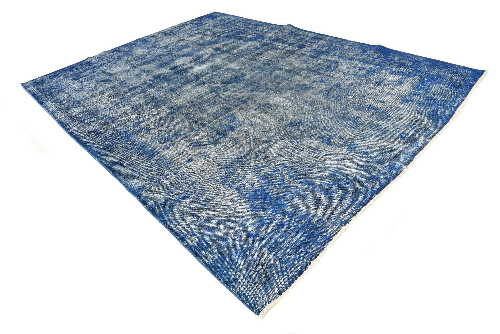 9' 5 x 12' 7 Hand Knotted Ultra Vintage Persian Wool Rug
