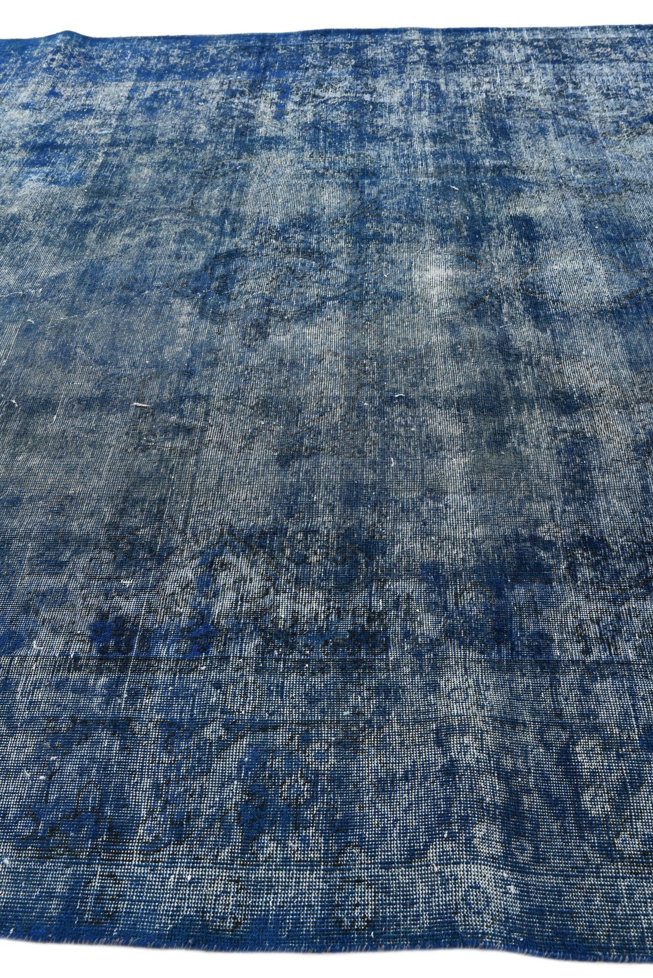 9' 5 x 12' 7 Hand Knotted Ultra Vintage Persian Wool Rug