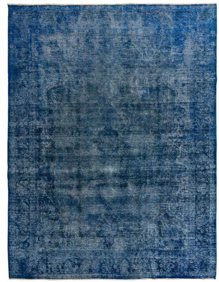 Detail image of 9' 5 x 12' 7 Hand Knotted Ultra Vintage Persian Wool Rug
