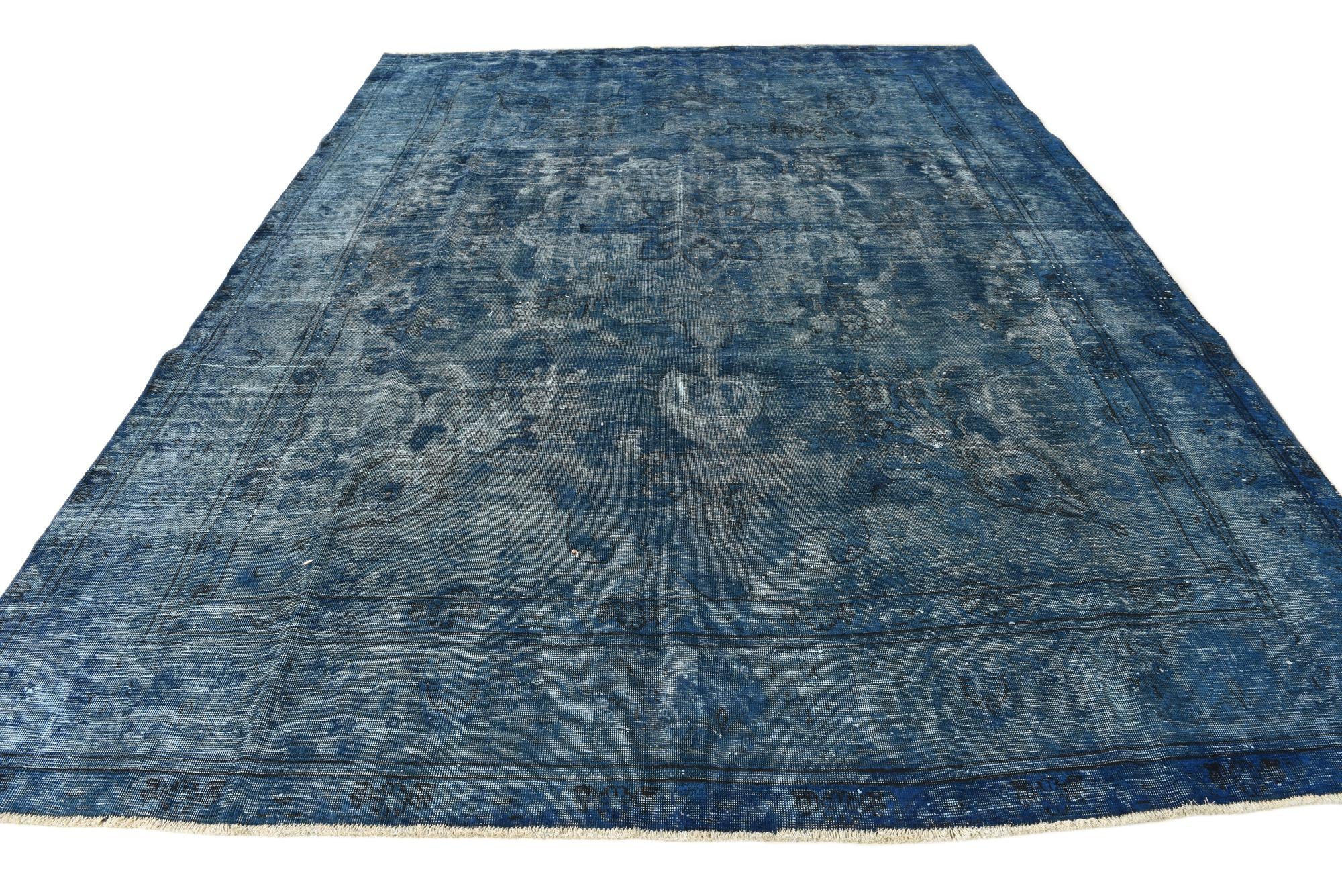 8' 5 x 11' 8 Hand Knotted Ultra Vintage Persian Wool Rug