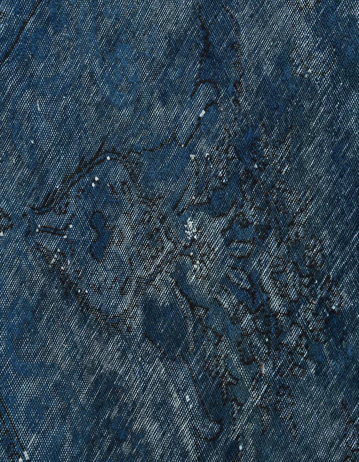 Detail image of 8' 5 x 11' 8  Hand Knotted Ultra Vintage Persian Wool Rug