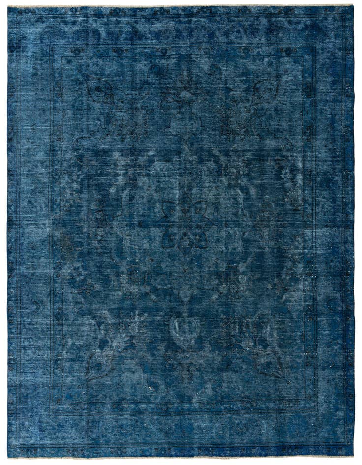 Detail image of 8' 5 x 11' 8 Hand Knotted Ultra Vintage Persian Wool Rug