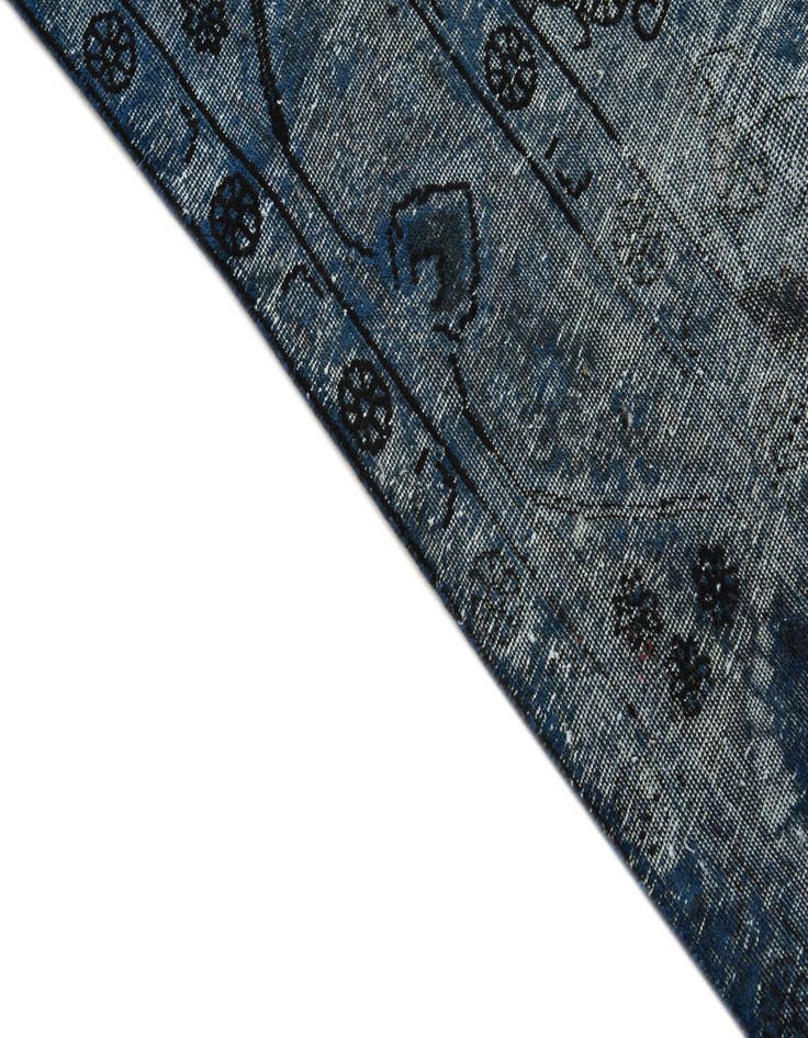 Detail image of 8' x 11'  Hand Knotted Ultra Vintage Persian Wool Rug