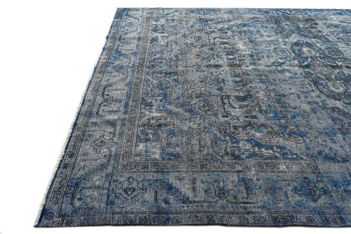 9' 3 x 12' 9 Hand Knotted Ultra Vintage Persian Wool Rug