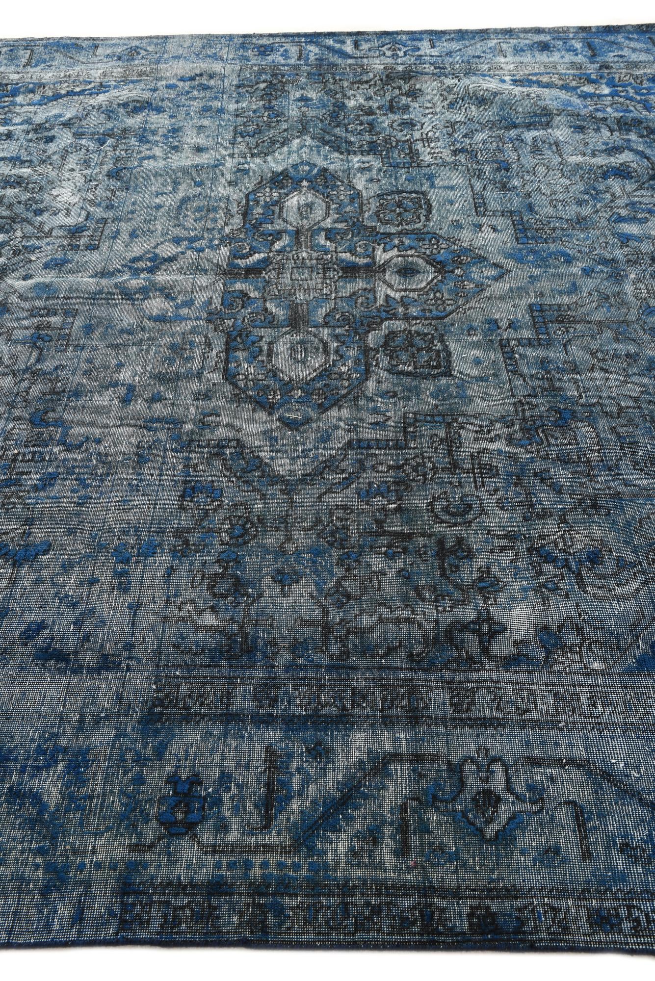 9' 3 x 12' 9 Hand Knotted Ultra Vintage Persian Wool Rug