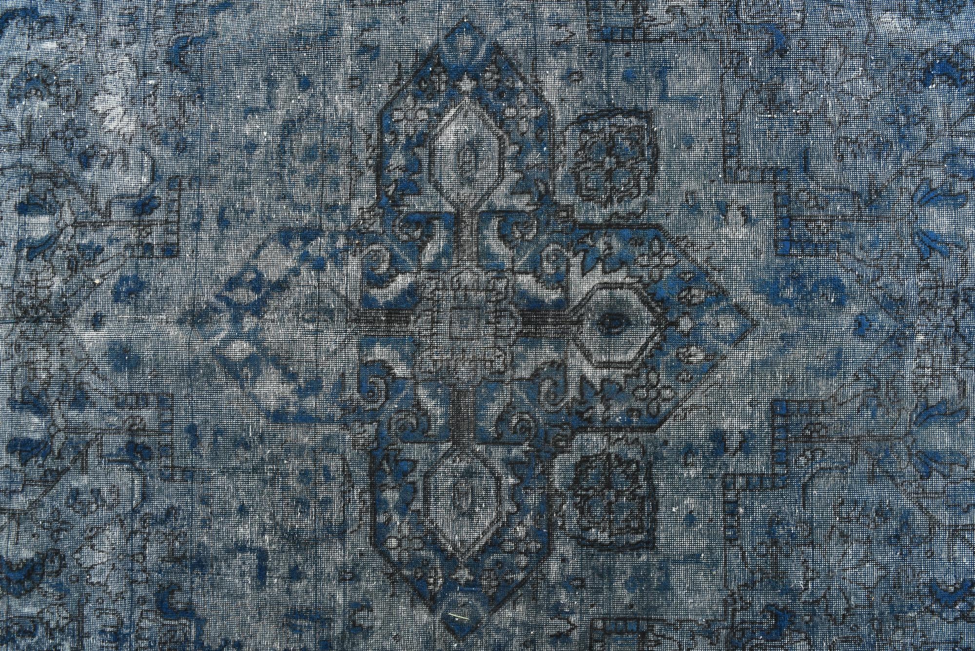 9' 3 x 12' 9 Hand Knotted Ultra Vintage Persian Wool Rug