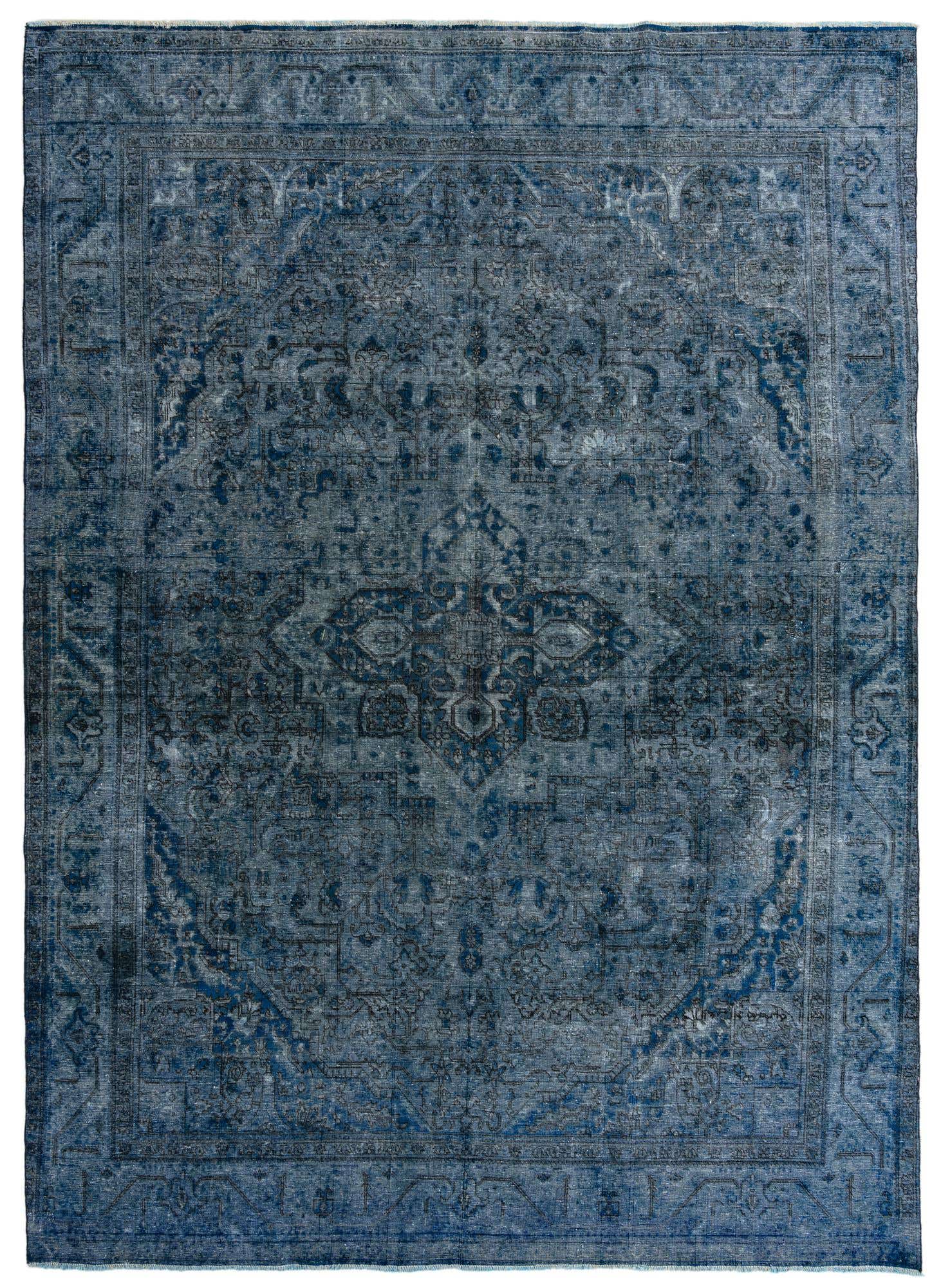 9' 3 x 12' 9 Hand Knotted Ultra Vintage Persian Wool Rug