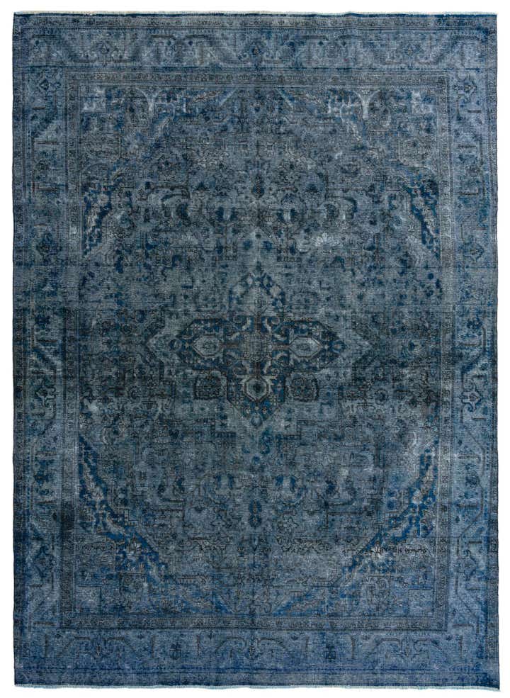 9' 3 x 12' 9 Hand Knotted Ultra Vintage Persian Wool Rug
