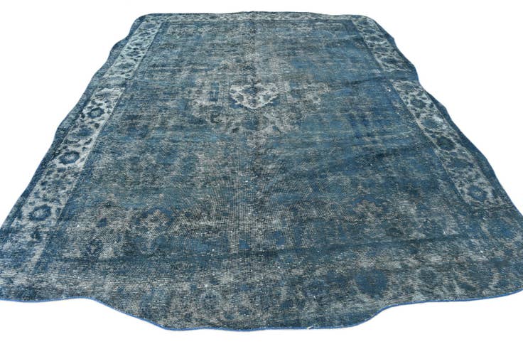 Detailansicht von 275cm x 380cm Handgeknüpft Ultra Vintage Persisch Wolle Teppich