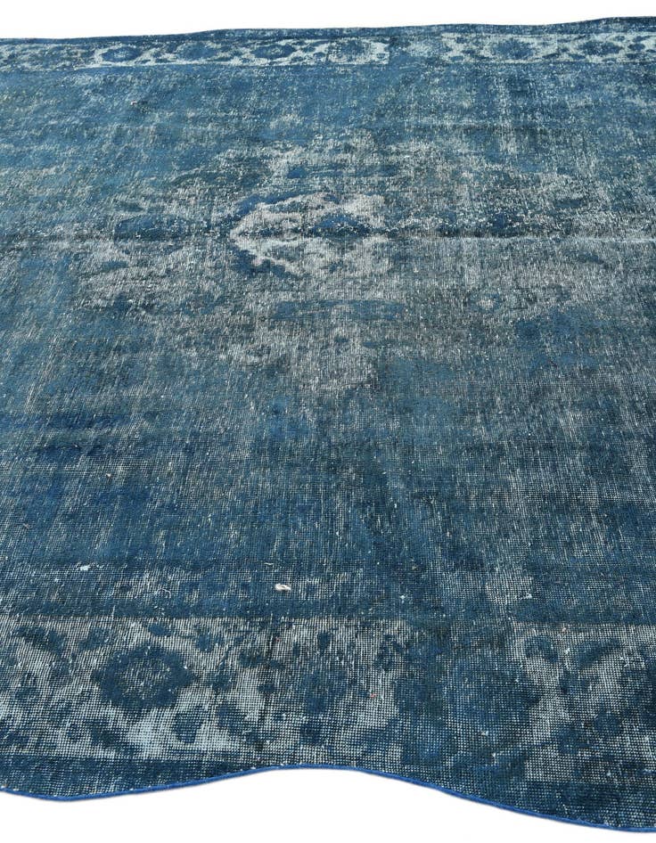 Detail image of 9' x 12' 5  Hand Knotted Ultra Vintage Persian Wool Rug