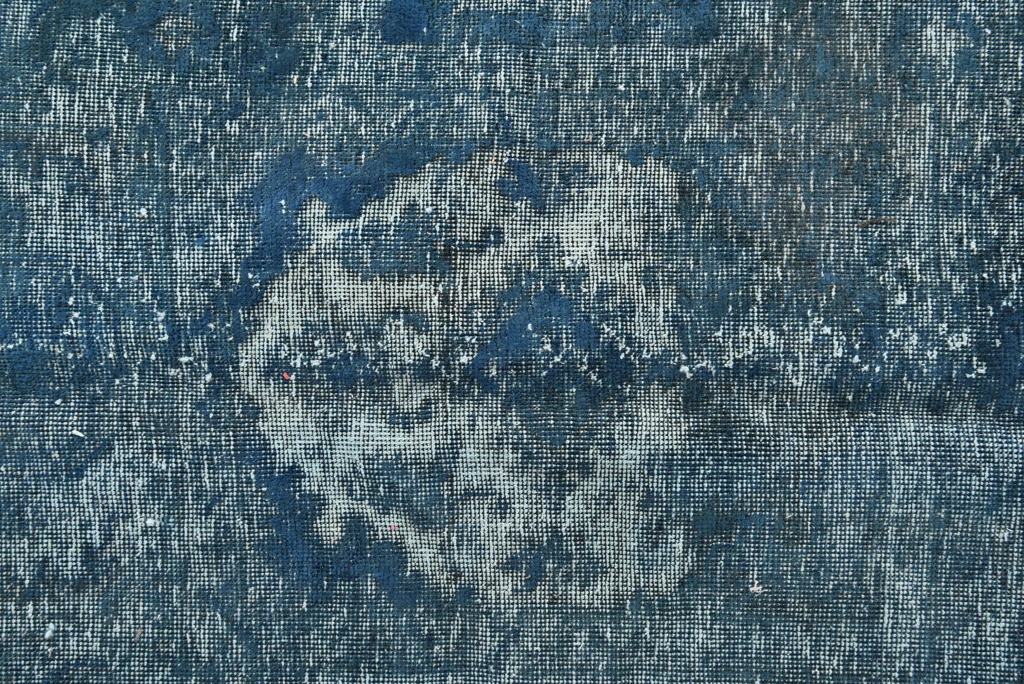 9' x 12' 5 Hand Knotted Ultra Vintage Persian Wool Rug