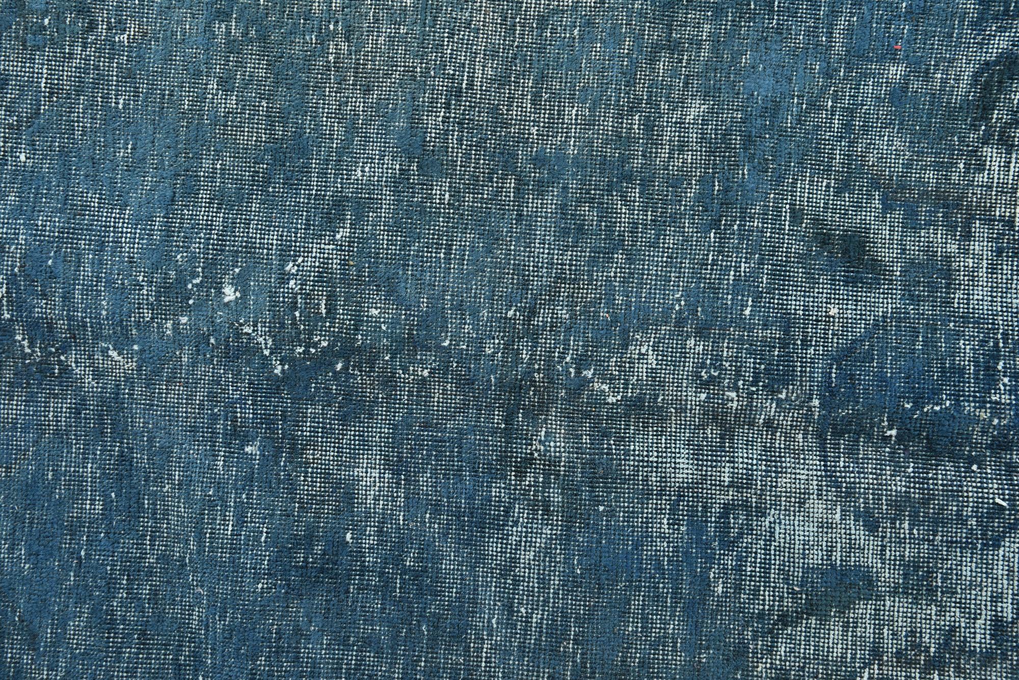 9' x 12' 5 Hand Knotted Ultra Vintage Persian Wool Rug