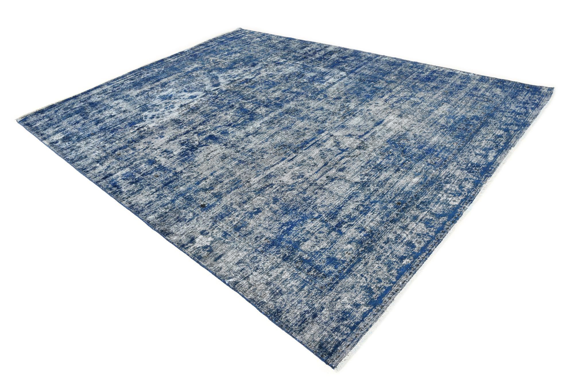 9' 2 x 11' 9 Hand Knotted Ultra Vintage Persian Wool Rug