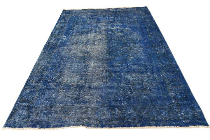 6' 3 x 9' 2 Hand Knotted Ultra Vintage Persian Wool Rug